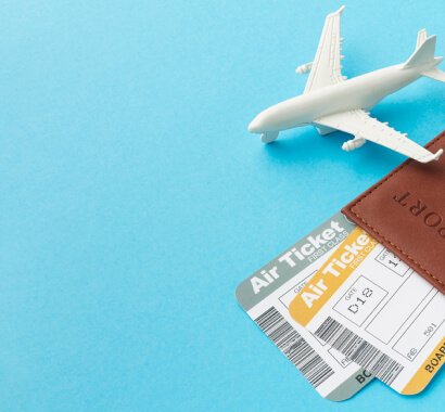 Plane and air tickets